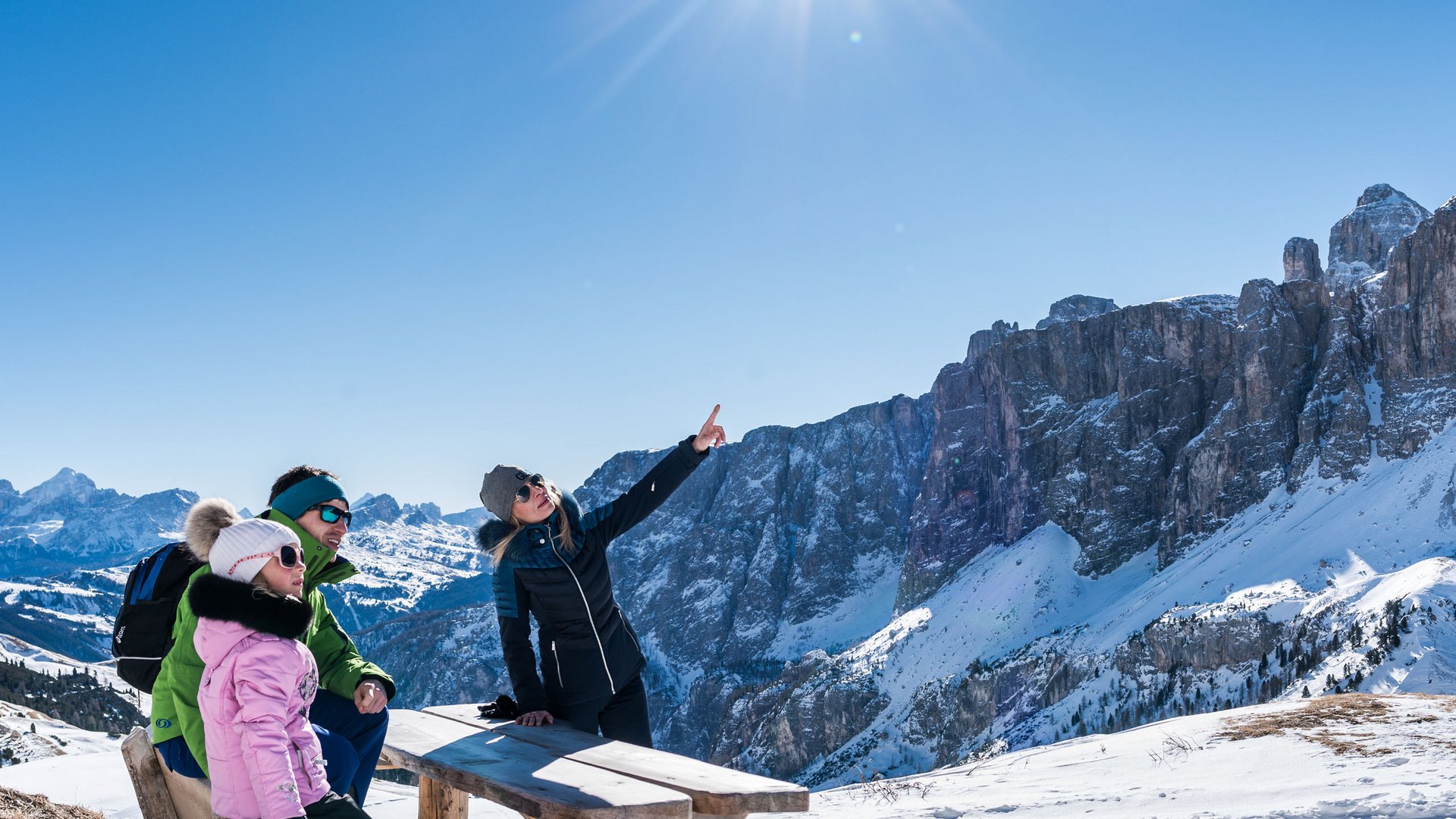 Emozioni invernali nel nostro hotel vicino al Sasslong
