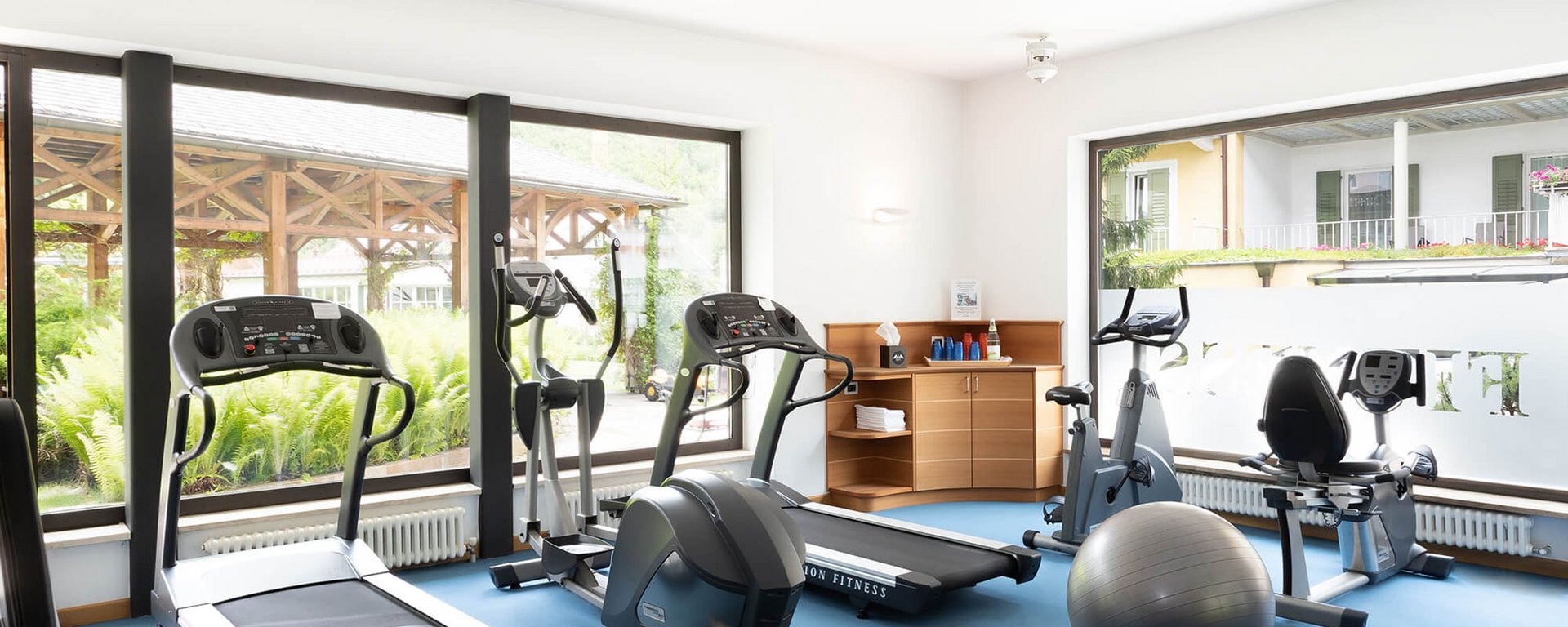 Alle Sportarten in unserem Hotel mit Fitnessraum in Gröden!