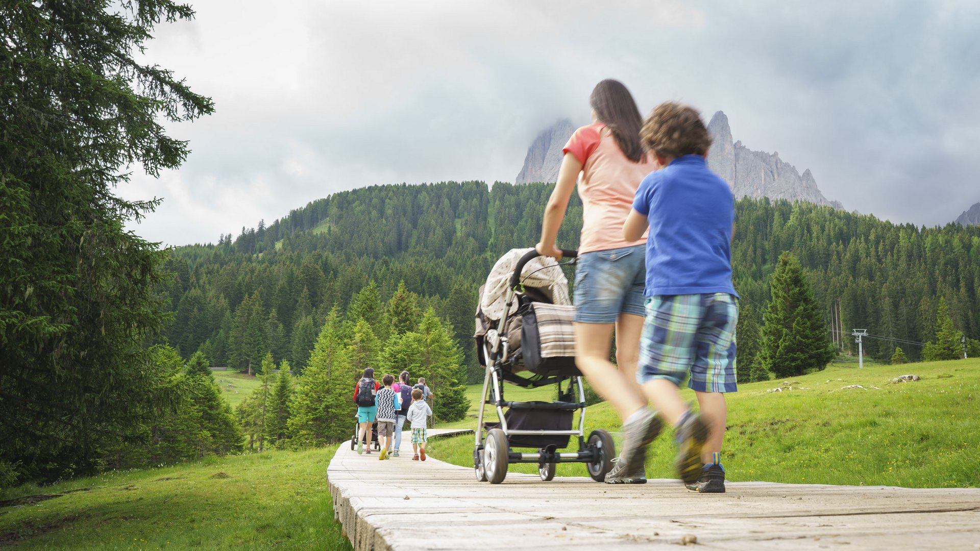 Summer in Val Gardena at the Family Hotel Posta