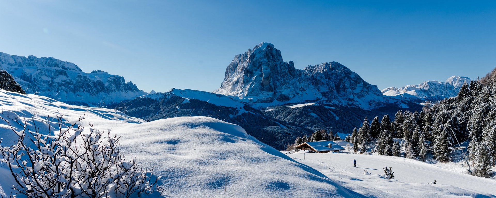 Emozioni invernali nel nostro hotel vicino al Sasslong