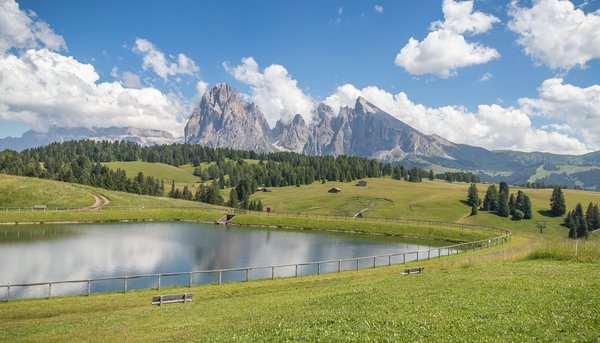 The weather in Val Gardena: conditions and forecasts